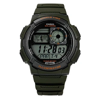 Afbeelding van Casio Collection AE 1000W 3AVEF Herenhorloge 48 mm Zwart