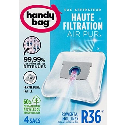 Afbeelding van Handy Bag R36 Accessoireset voor stofzuiger Rowenta SILENCE FORCE RO466211, RO4729, RO474311; COMPACT RO 4627, RO4629.11