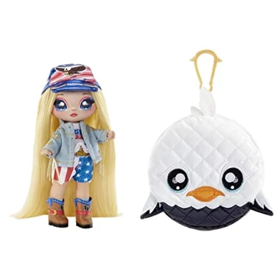Afbeelding van Na! Surprise 2 in 1 Pom Pop Erika Featherton Glam Serie Modepop