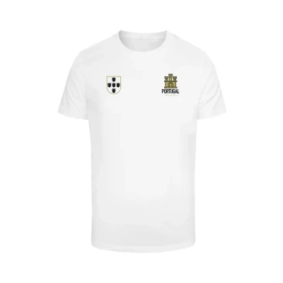 Afbeelding van Mister Tee Portugal Tshirt print, Heren, Maat: XL, White