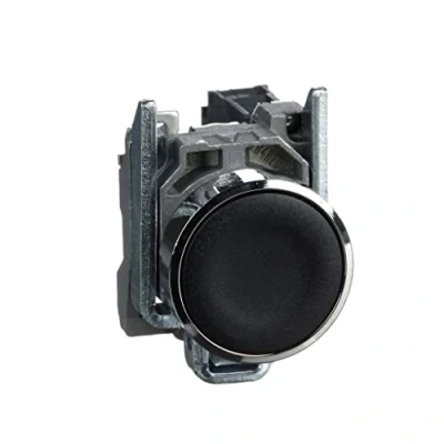 Afbeelding van Schneider Electric XB4BA21 Harmony Druktoets Bedieningsknop vlak 1 knop Zwart Druk ontgrendeling stuk(s)