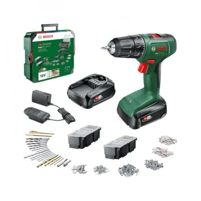 Afbeelding van Bosch Home and Garden 06039D8007 Accu schroefboormachine 18 V 1.5 Ah Li ion Incl. 2 accus, lader, koffer, I