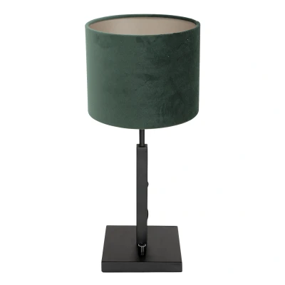 Afbeelding van Steinhauer tafellamp Stang zwart metaal 20 cm E27 fitting 8162ZW