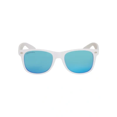 Afbeelding van Urban Classics Likoma Mirror UC Zonnebril, Maat: One Size, White blue