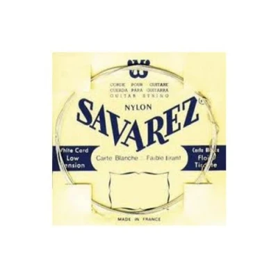 Image de Savarez SOL 3 BLANC NYLON RECT CSA 523B