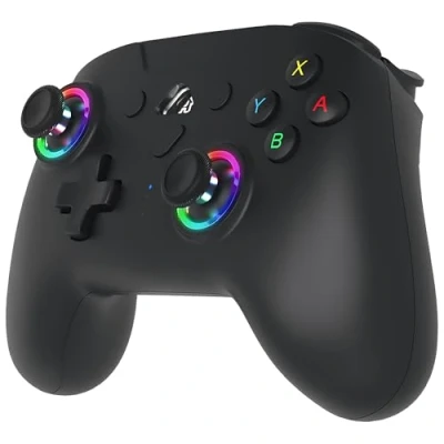 Image de Manette sans fil Subsonic Led Controller Bluetooth pour Nintendo Switch Noir