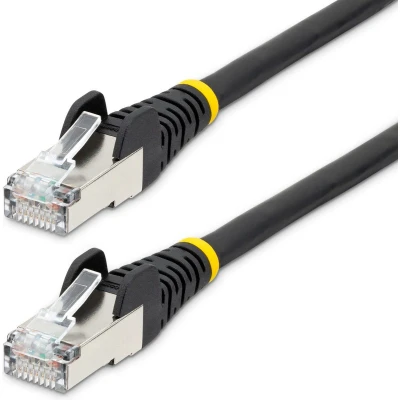 Afbeelding van Stevige UTP netwerkkabel categorie 6 Startech NLBK 2M CAT6A PATCH