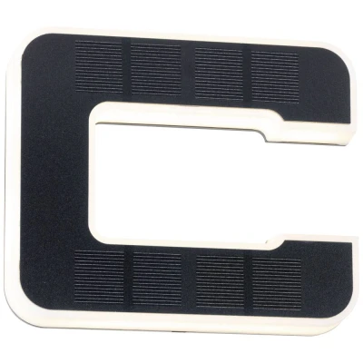 Afbeelding van Paulmann 94652 Solar Hausnummer c Huisnummerlamp op zonne energie Energielabel: G (A G) Warmwit Zwart