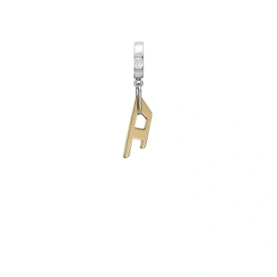 Afbeelding van Diesel dames Steel enkele oorring met logo DX1419931 in de kleur Goud