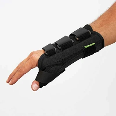 Afbeelding van BraceID D Ring Pols Duim Brace Carpaal Tunnel Syndroom Quervain Rechts Maat XL