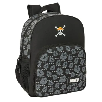 Afbeelding van Schoolrugzak One Piece Pirates Zwart 32 x 38 12 cm