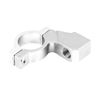 Afbeelding van Motorfiets Achteruitkijkspiegelhouder Spiegelhouder Adapter Universele 7/8 inch (zilver)