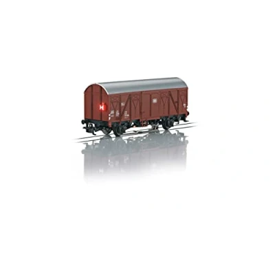 Image de Marklin wagon de marchandises fermé Démarrage H0 11,5 cm brun