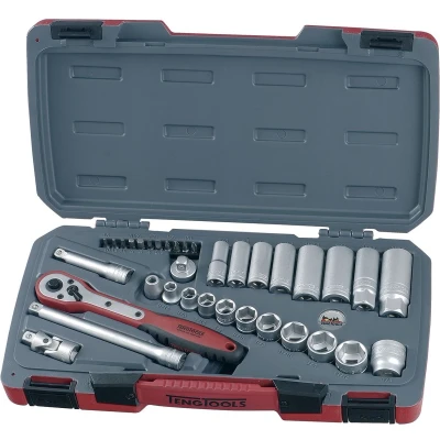 Afbeelding van T3835AF Doppenset 3/8&quot; AF norm. &amp; long 35dlg