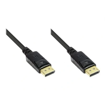 Image de Good Connections Câble DisplayPort (M) pour 5 m verrouillé, moulé, support 4K noir