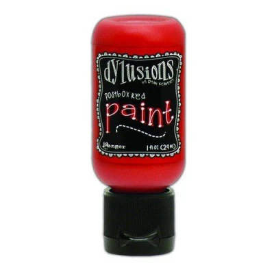 Afbeelding van Ranger Dylusions Paint Flip Cap Bottle 29ml Postbox Red DYQ70610 (02 20)