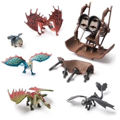 Afbeelding van Dreamworks Dragons Figuur Mv Draken Book Cadeau Pk