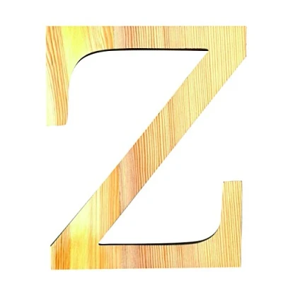 Afbeelding van Artemio houten letter Z 19 cm