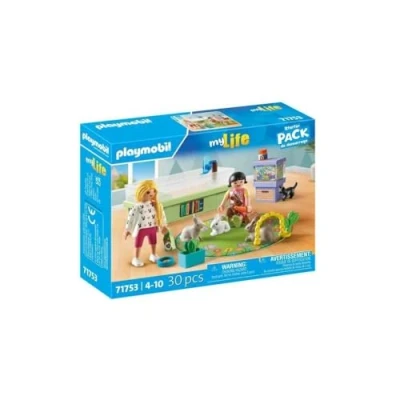 Image de Playmobil My Life 71753 Animalerie avec enclos à lapins