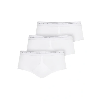 Afbeelding van Jockey UK Classic Yfront 3PACK Slip, Heren, Maat: 42, White