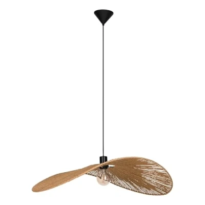 Afbeelding van EGLO Siruela Hanglamp E27 Ø 80 cm Papier Natuur