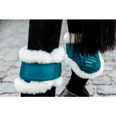 Afbeelding van Kentucky Horsewear Beenbeschermer Emerald Vegan Sheepskin Young Horse Fetlock Boots Maat M