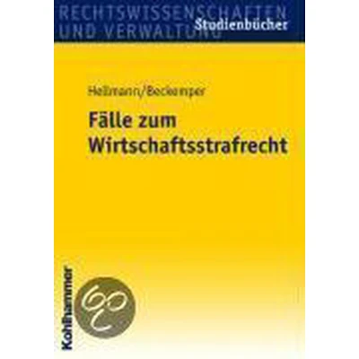 Afbeelding van Falle Zum Wirtschaftsstrafrecht