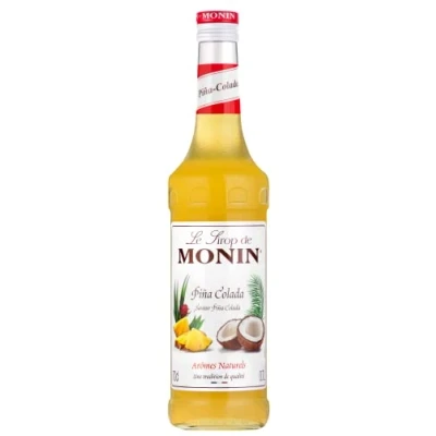 Image de Sirop Monin saveur Piña Colada 70 cl Jaune