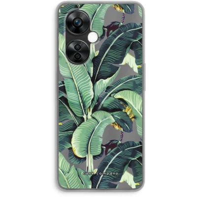 Afbeelding van Case Company® hoesje geschikt voor OnePlus Nord CE 3 Lite Bananenbladeren Soft Cover Telefoonhoesje Bescherming aan alle Kanten en Schermrand