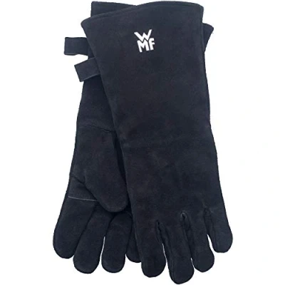 Afbeelding van WMF 690336030 BBQ handschoenen van katoen, hittebestendig, extra lang, praktische maat (10/XL)
