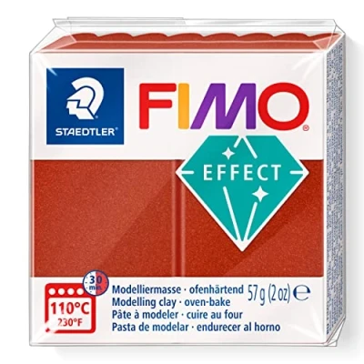 Image de STAEDTLER Pâte à modeler polymère durcissant au four FIMO Cuivre métallique (57 g) 8010 27
