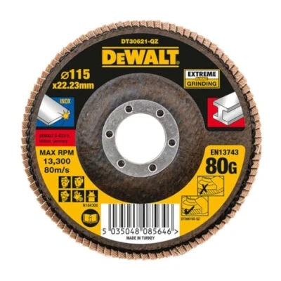 Afbeelding van DeWALT DT30621 Lamellenschijf EXTREME 115mm K80
