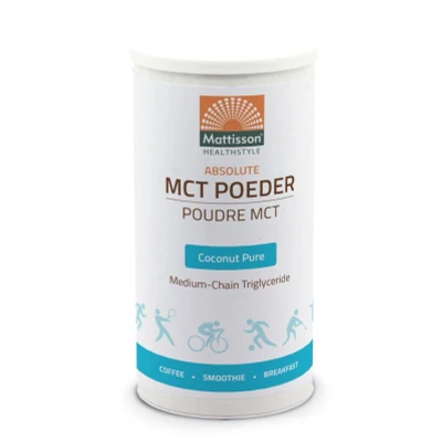 Afbeelding van Mattisson MCT poeder Puur kokosnoot 160 g