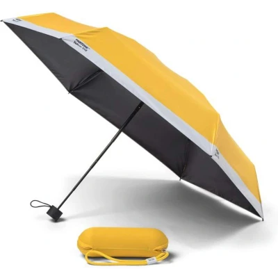 Afbeelding van Copenhagen Design Paraplu Compact in Reistas Yellow 012 / Polyester