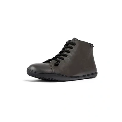 Afbeelding van Camper PEU CAMI Veterboots, Heren, Maat: 42, Dunkelgrau Leer/ synthetisch