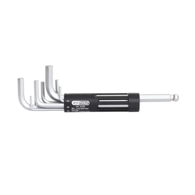 Afbeelding van KS TOOLS 151.2100 Haakse schroevendraaierset Chroom vanadium staal