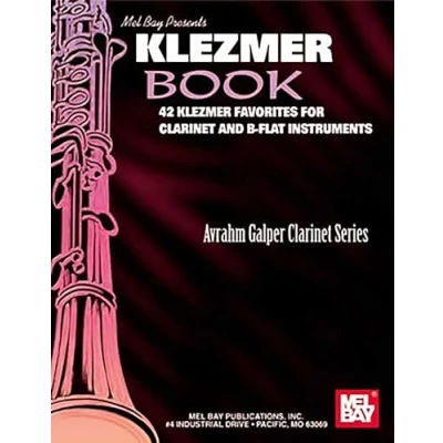 Afbeelding van Klezmer Book, Avrahm Galper Clarinet Series
