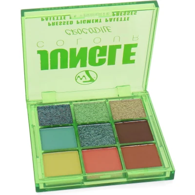 Afbeelding van W7 Jungle Colour Pressed Pigment Oogschaduw Palette Crocodile
