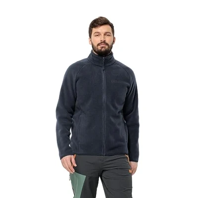 Afbeelding van Jack Wolfskin Waldsteig FZ Fleecejas, Heren, Maat: Small, Night blue