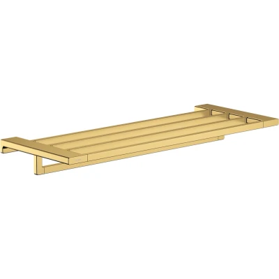 Afbeelding van Hansgrohe AddStoris handdoekrek met handdoekhouder Polished Gold