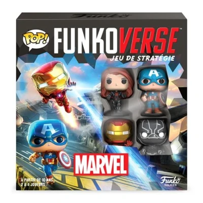 Afbeelding van Funko Pop! Funkoverse Marvel 100 [4 Pack] Merchandising