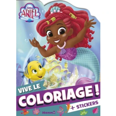Afbeelding van DISNEY JUNIOR ARIEL VIVE LE COLORIAGE