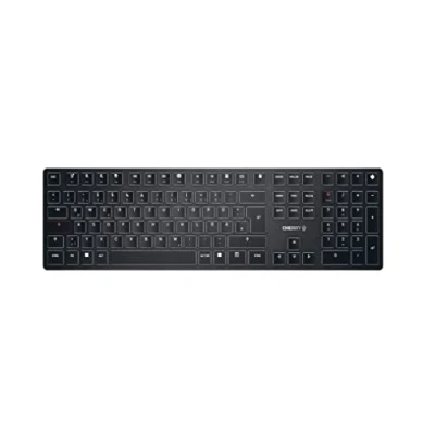 Afbeelding van CHERRY KW X ULP toetsenbord USB + RF Wireless Bluetooth QWERTZ Duits Zwart