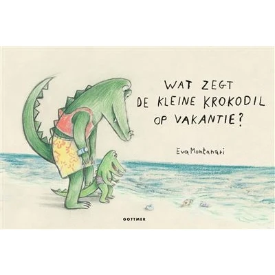 Image de Wat zegt de kleine krokodil op vakantie?