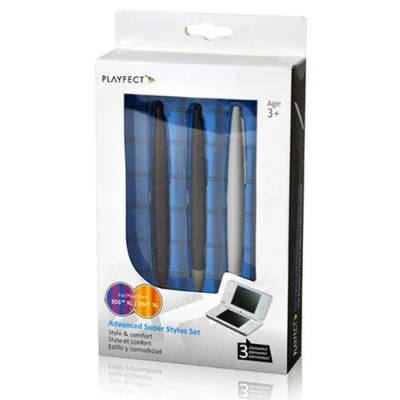 Afbeelding van Playfect Advanced Super Set van 3 pennen voor Nintendo DSi XL