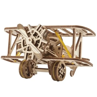 Image de Puzzle 3D Ugears Mini Biplan