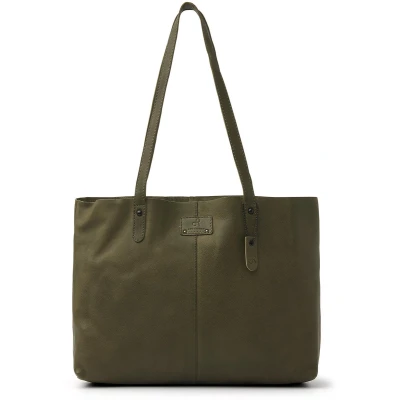 Afbeelding van dR Amsterdam Tampa Handbag olive Damestas