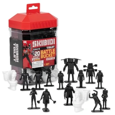 Afbeelding van SKIBIDI Gevechtsemmer voor toilet, verzamelfiguren, officieel gelicentieerd product