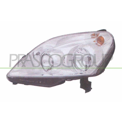 Afbeelding van PRASCO OP7194904 Koplampen Links H7, H1 Met regelmotor voor LWR OPEL: Zafira B