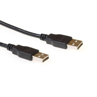 Afbeelding van ACT SB2530 2.0 USB A Male/USB Male Zwart 3 meter